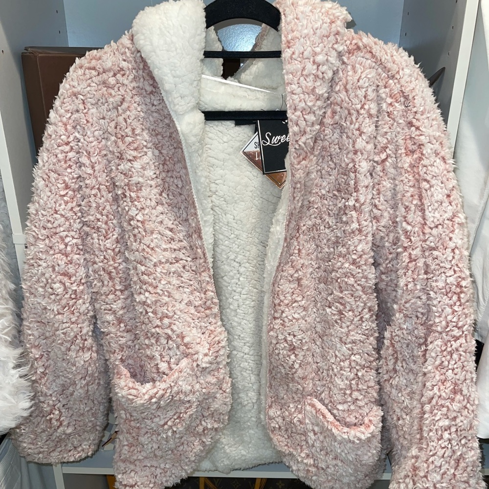 Brand new sherpa jacket